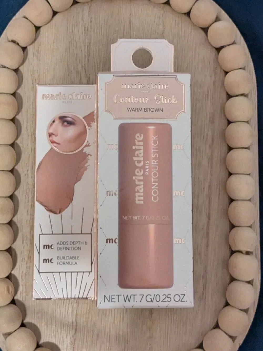 NIB Marie Claire contour stick in warm brown .25 oz.